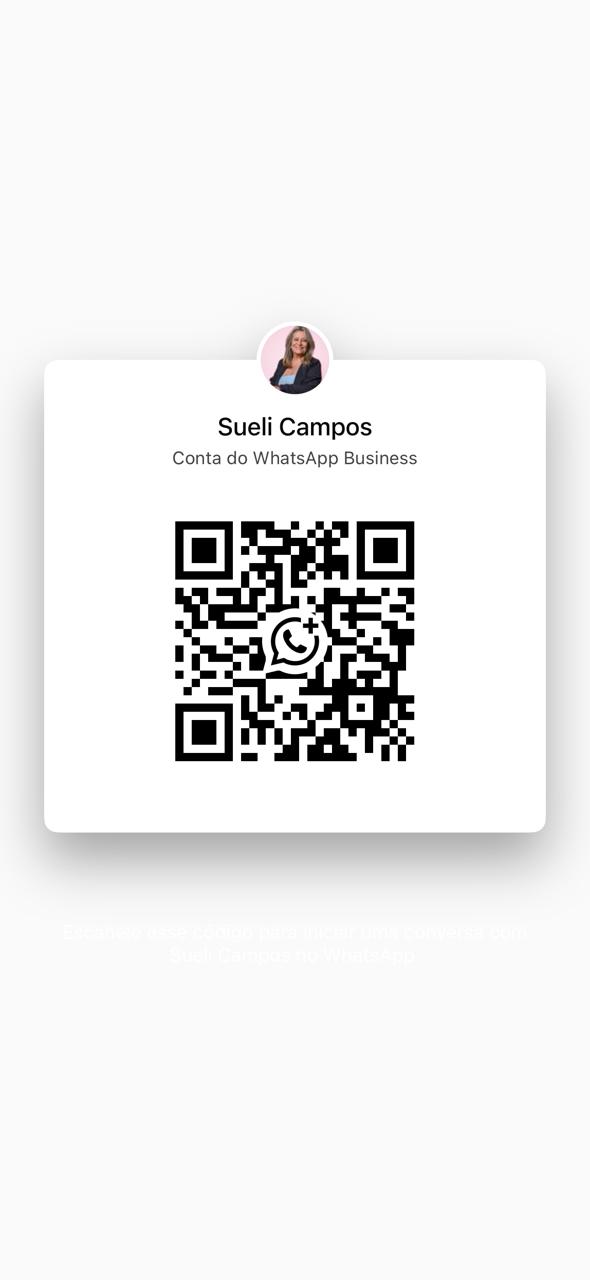 QR Code do WhatsApp de Sueli Campos